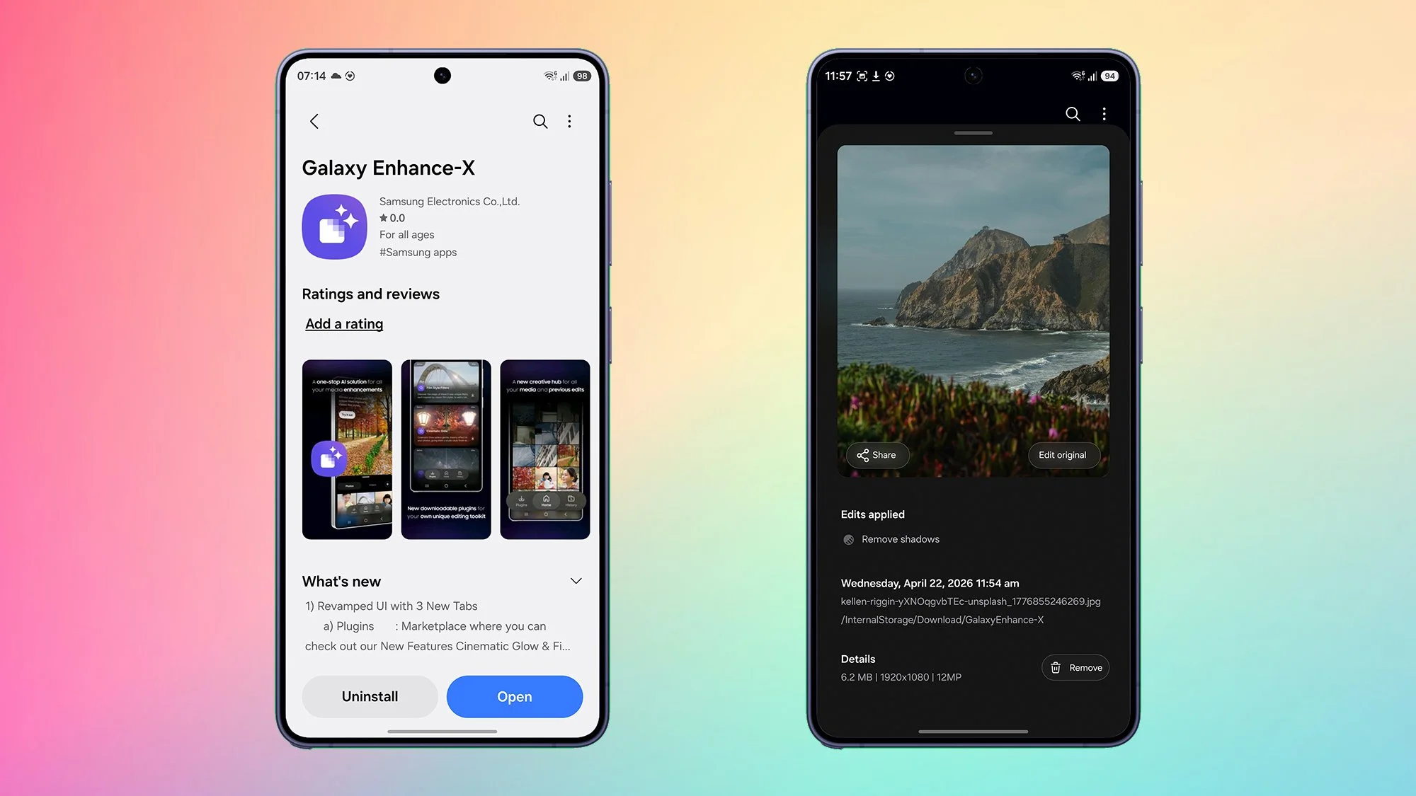 Samsung Galaxy Enhance-X: The Premier Tool for Photo and Video Editing